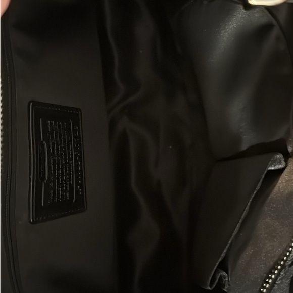 Coach Black Patterned Shoulder Bag - Picture 2 of 8